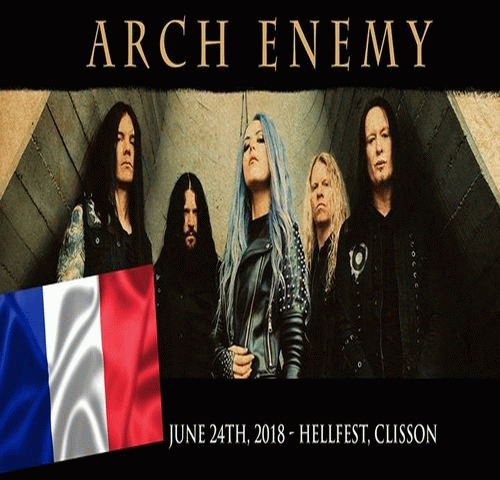 Arch Enemy : Live Hellfest